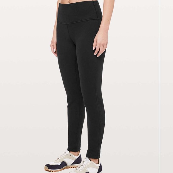 lululemon athletica Pants - Lululemon wunder lounge fleece pant size 6